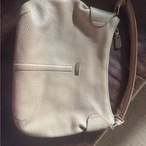 Coach Tan Leather Shoulder Bag